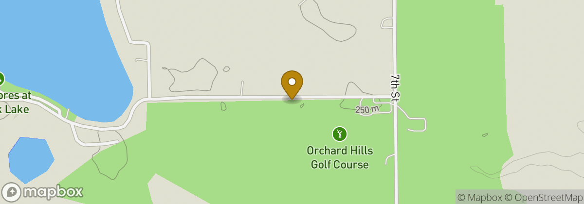 Map location: Orchard Hills Country Club