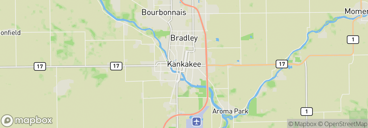 Map: Kankakee, IL