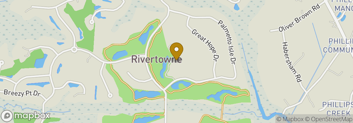 Map location: RiverTowne Country Club
