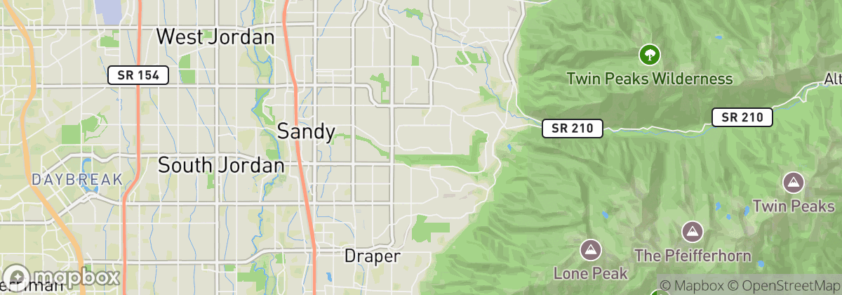 Map: Sandy, UT