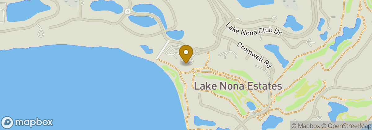 Map location: Lake Nona Golf & Country Club