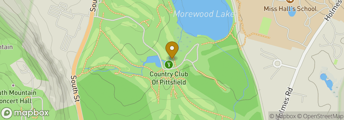 Map location: Country Club Of Pittsfield