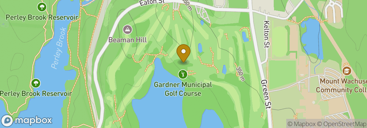 Map location: Gardner Municipal Golf Course