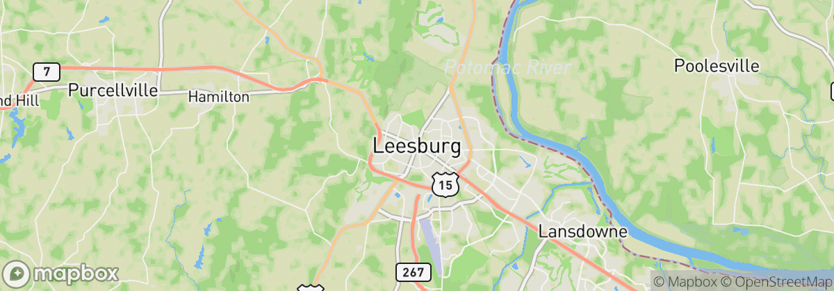Map: Leesburg, VA
