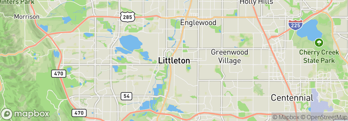 Map: Littleton, CO