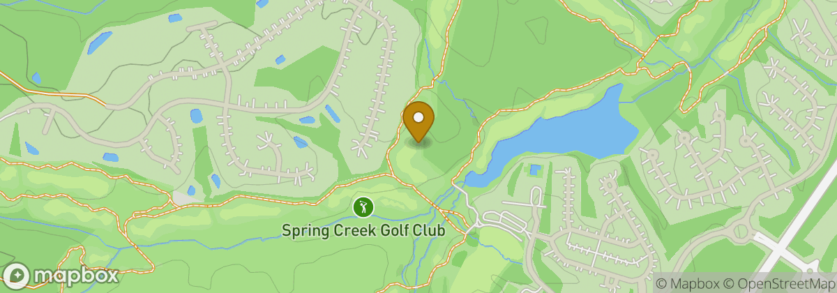 Map location: Spring Creek Golf Club