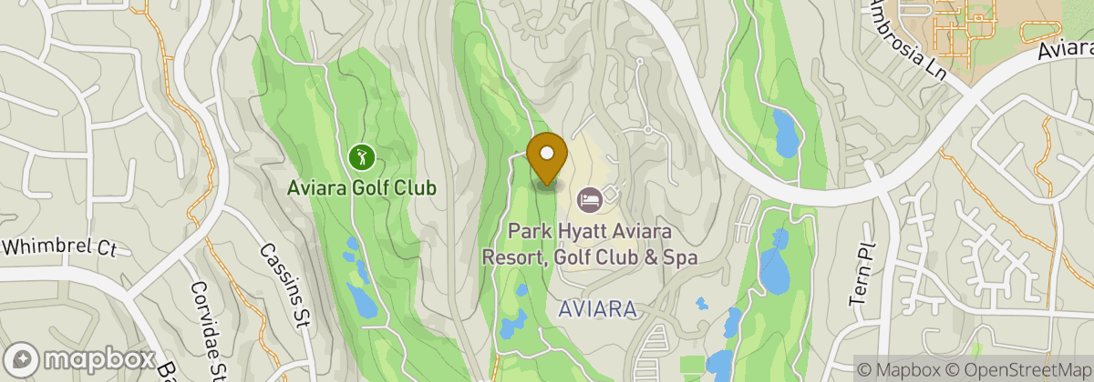 Map location: Aviara Golf Club