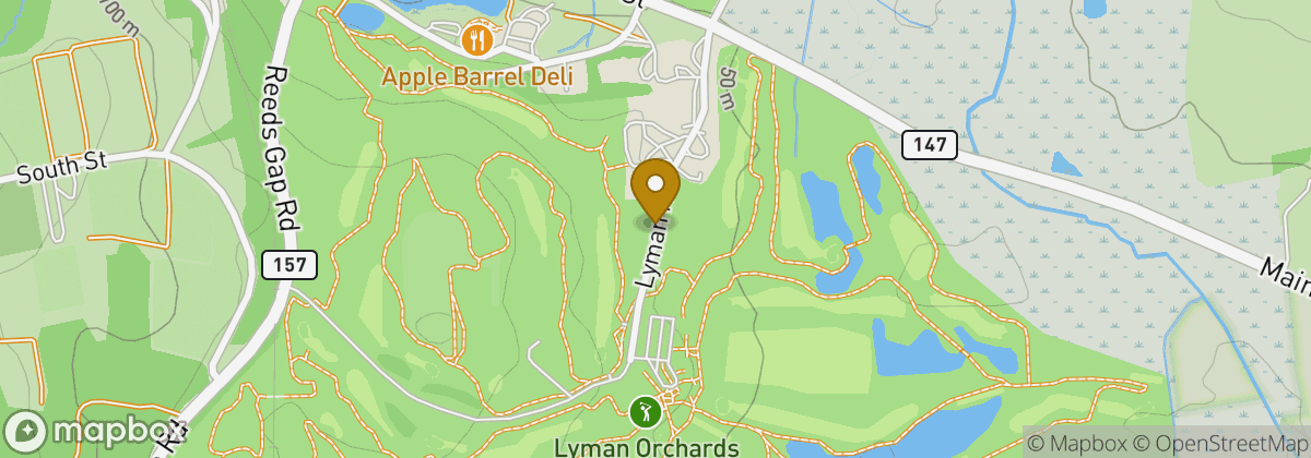 Map location: Lyman Orchards Golf Club