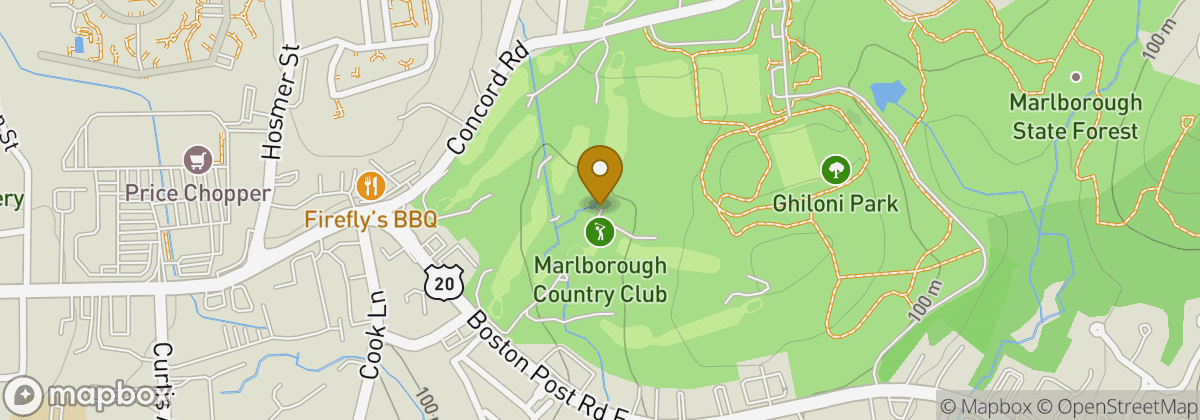 Map location: Marlborough Country Club