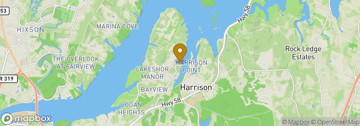Map location: Bear Trace at Harrison Bay