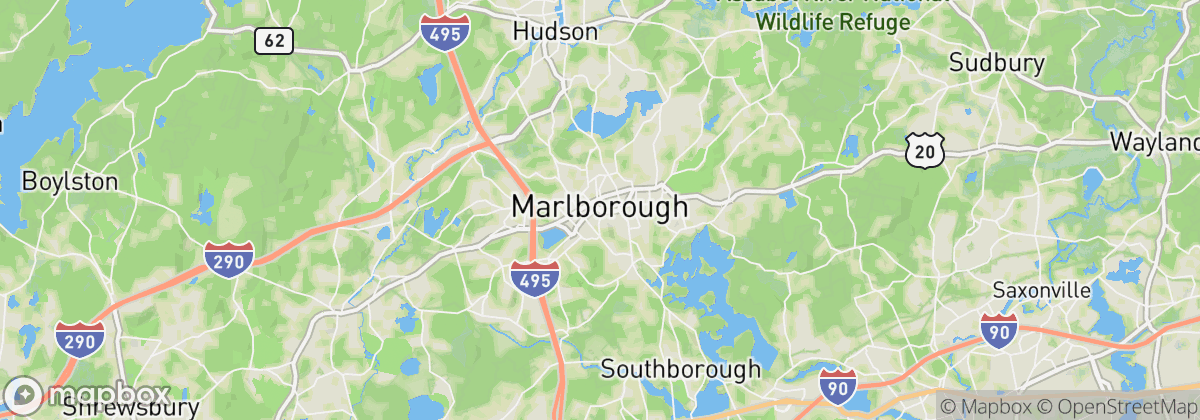 Map: Marlborough, MA