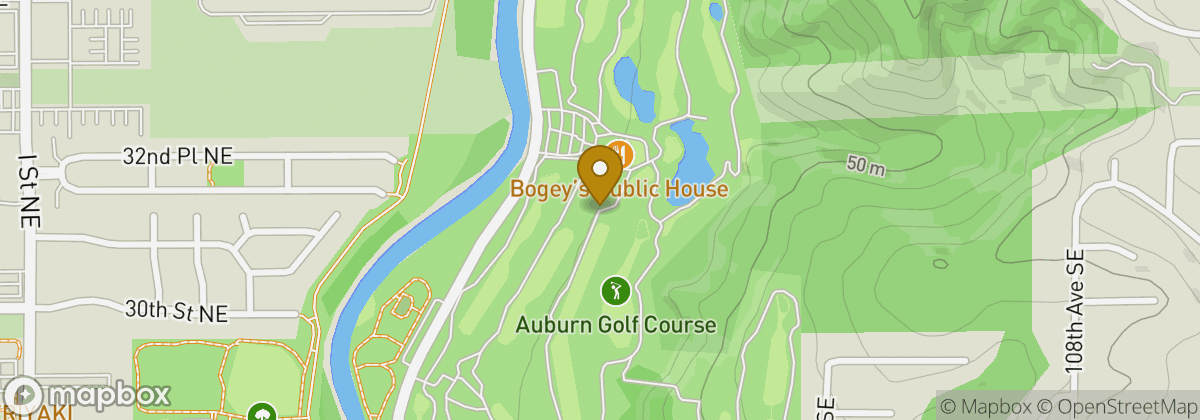 Map location: Auburn Golf Course