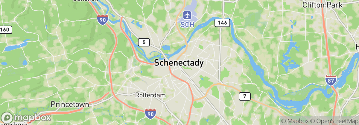 Map: Schenectady, NY