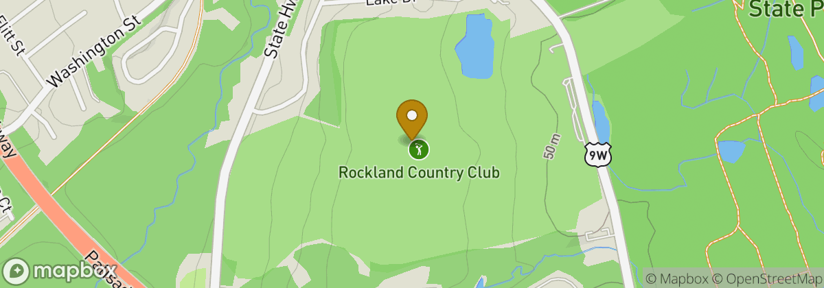 Map location: Rockland Country Club