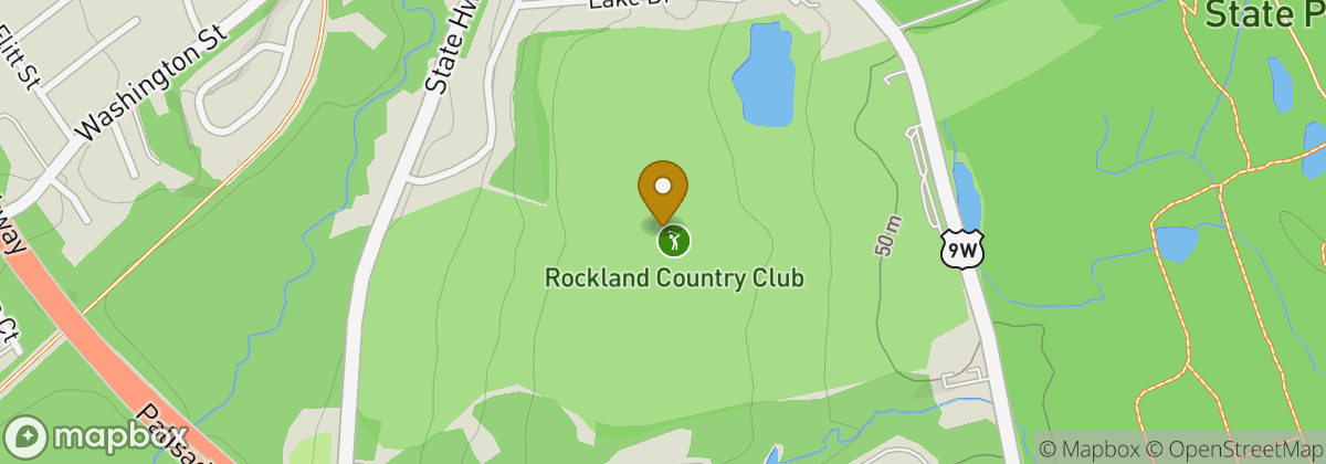 Map location: Rockland Country Club