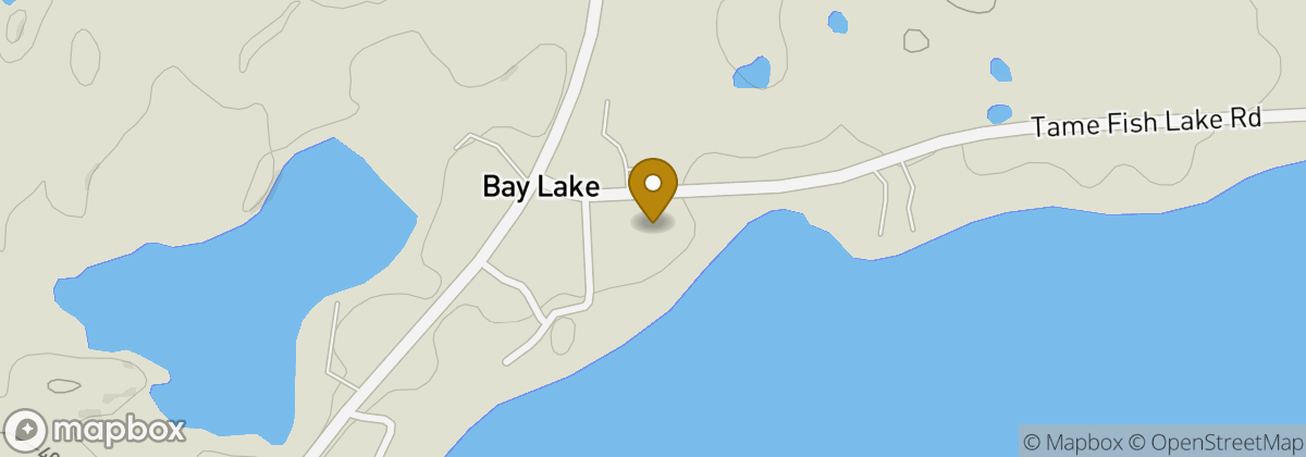 Map location: Ruttger's Bay Lake Resort