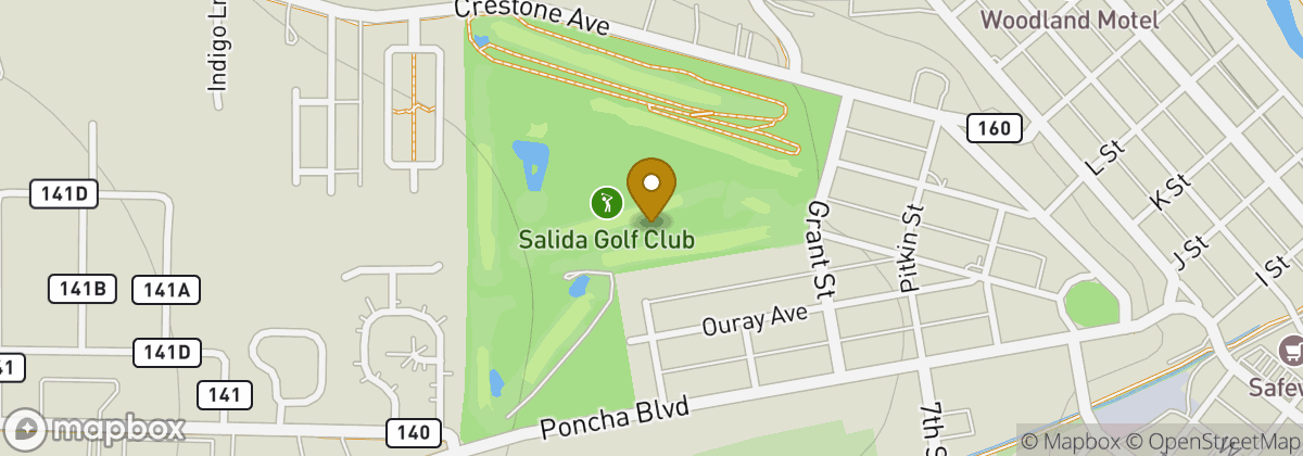 Map location: Salida Golf Club