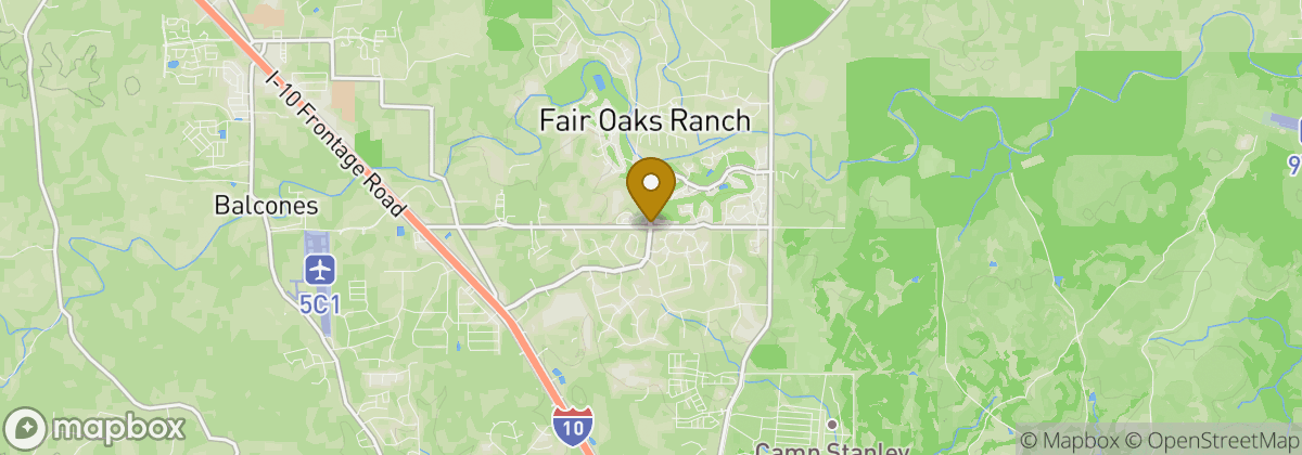 Map location: Fair Oaks Ranch Golf & Country Club
