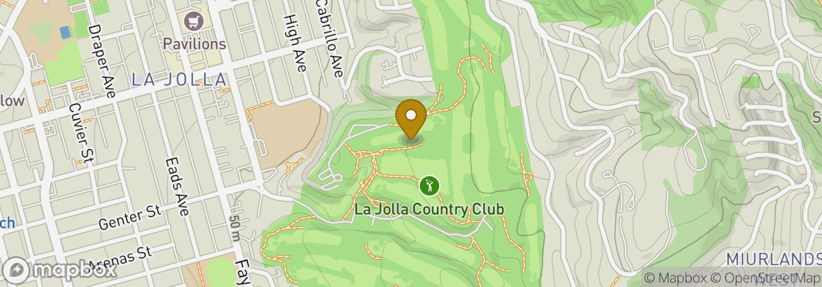 Map location: La Jolla Country Club