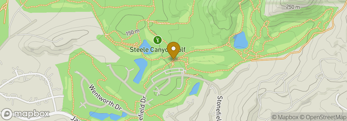 Map location: Steele Canyon Golf