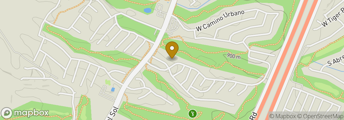 Map location: Canoa Hills Golf Course