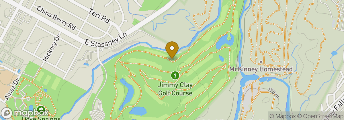 Map location: Jimmy Clay Golf Course