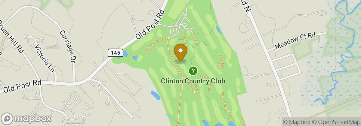 Map location: Clinton Country Club