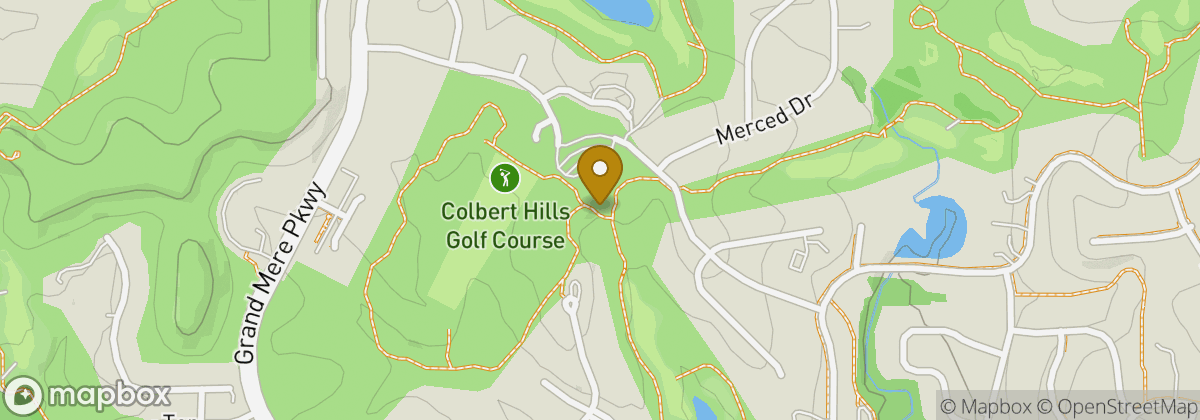Map location: Colbert Hills Golf Course