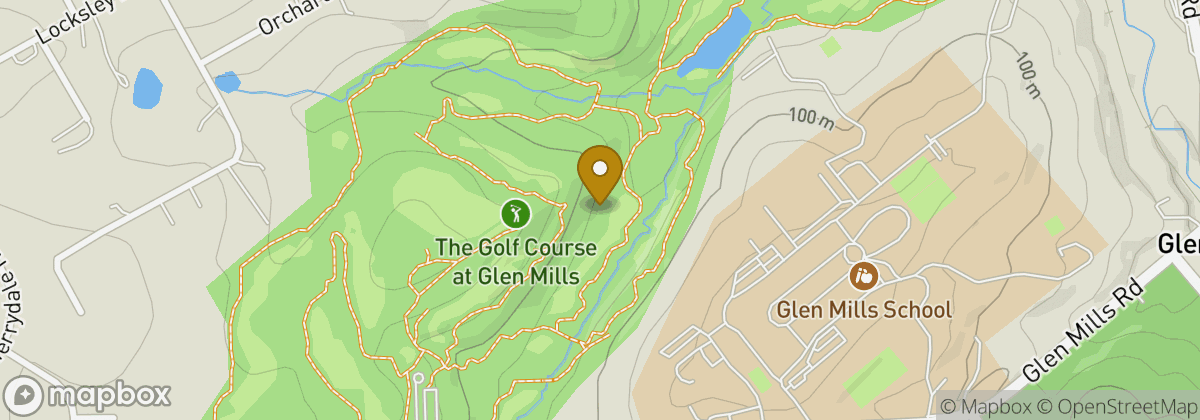 Map location: The Golf Course at Glen Mills