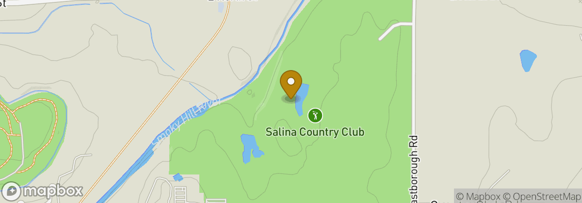Map location: Salina Country Club