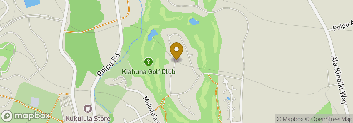 Map location: Kiahuna Golf Club