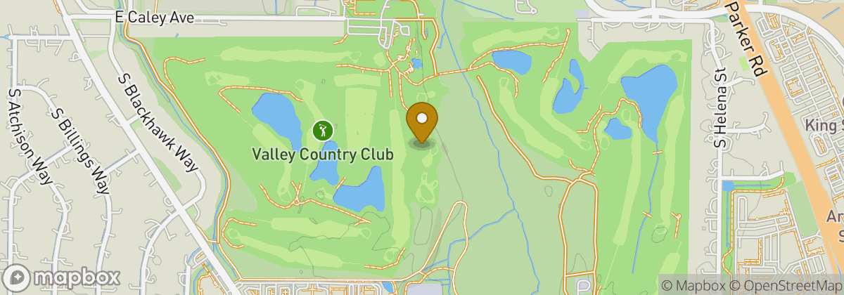 Map location: Valley Country Club