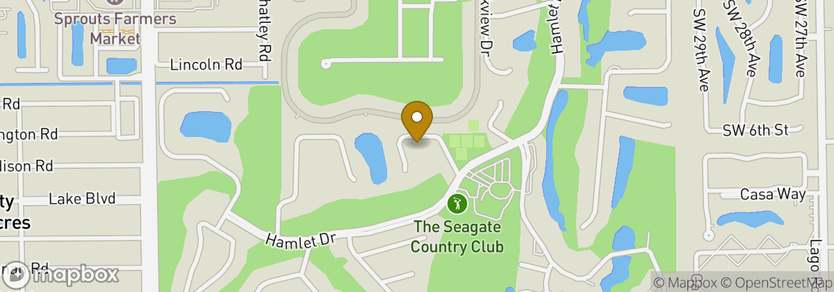 Map location: The Seagate Country Club
