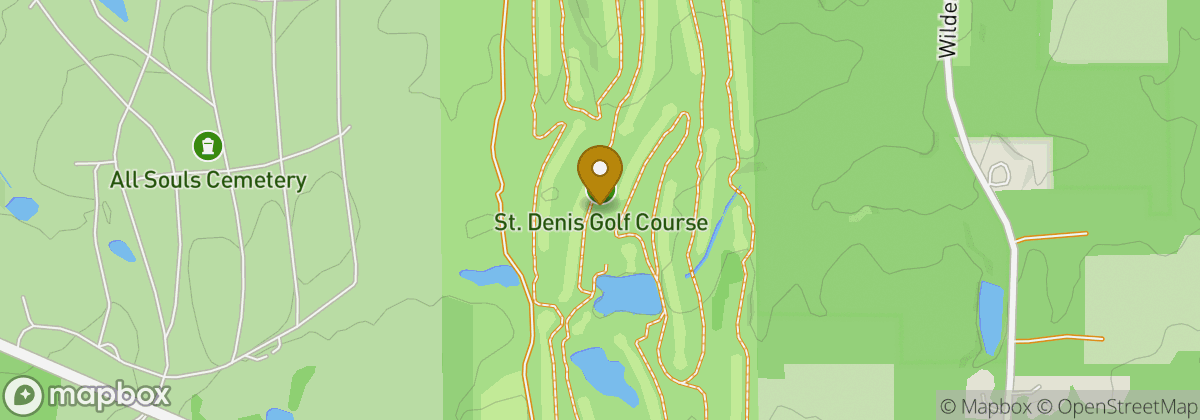 Map location: St. Denis Golf Course
