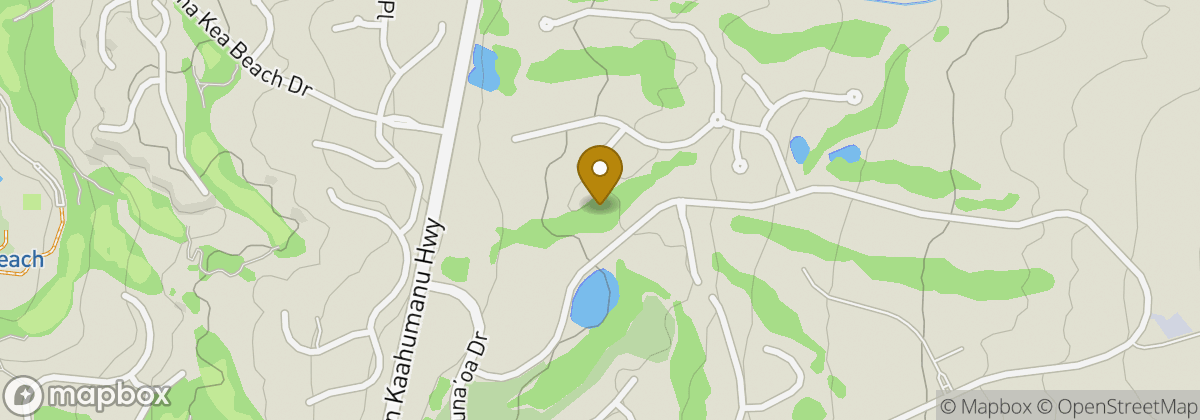 Map location: Hapuna Golf Course
