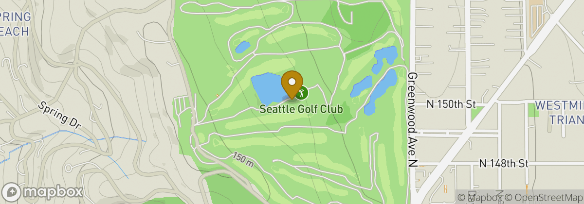 Map location: Seattle Golf Club
