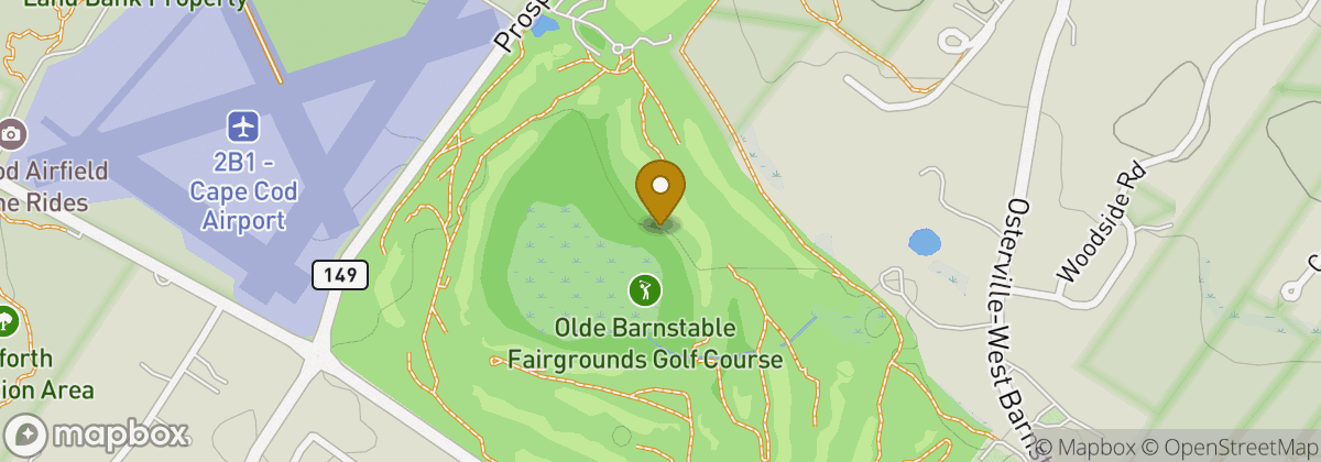 Map location: Olde Barnstable Fairgrounds Golf Course