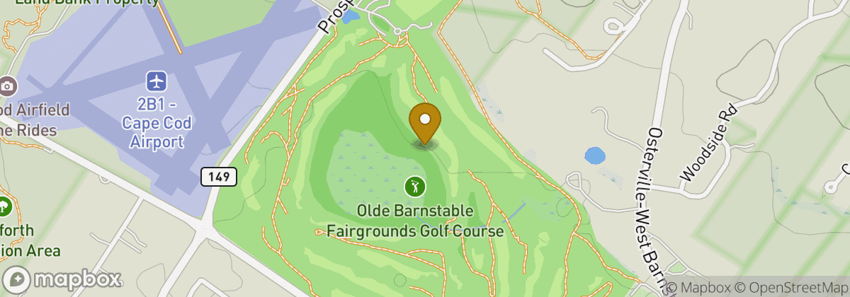 Map location: Olde Barnstable Fairgrounds Golf Course