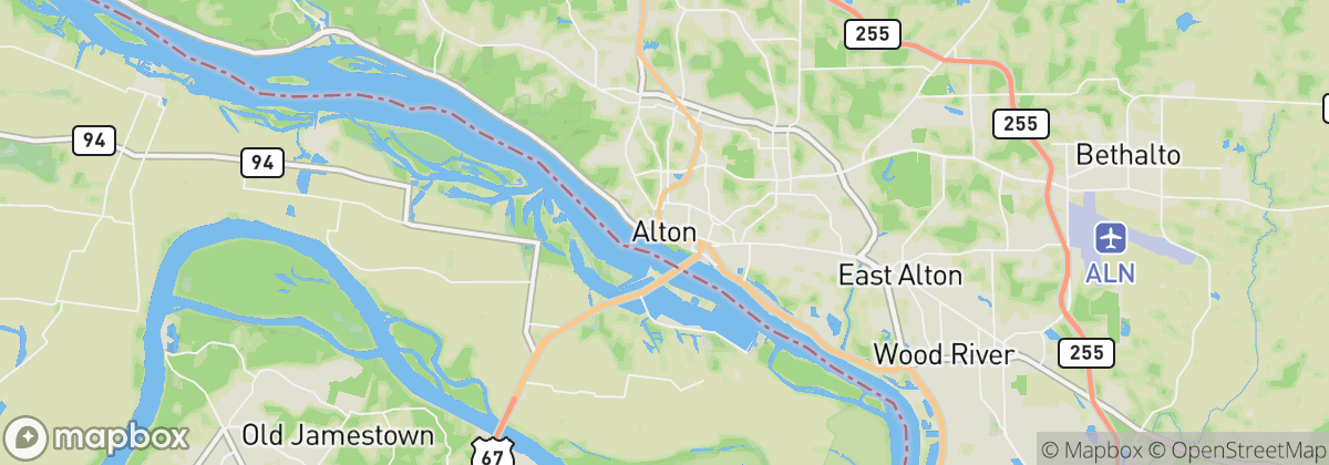 Map: Alton, IL
