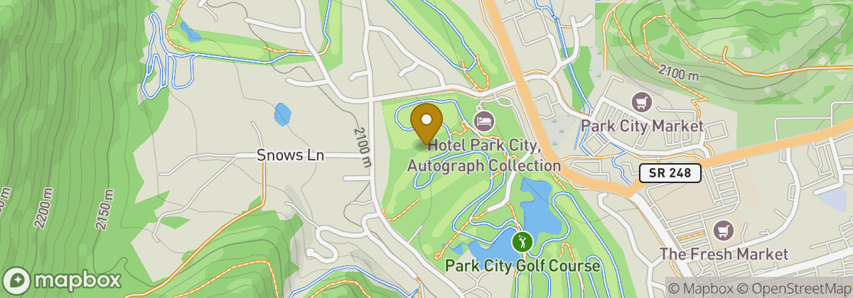 Map location: Park City Golf Course