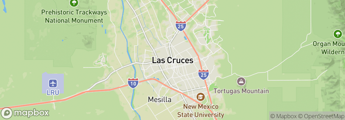 Map: Las Cruces, NM