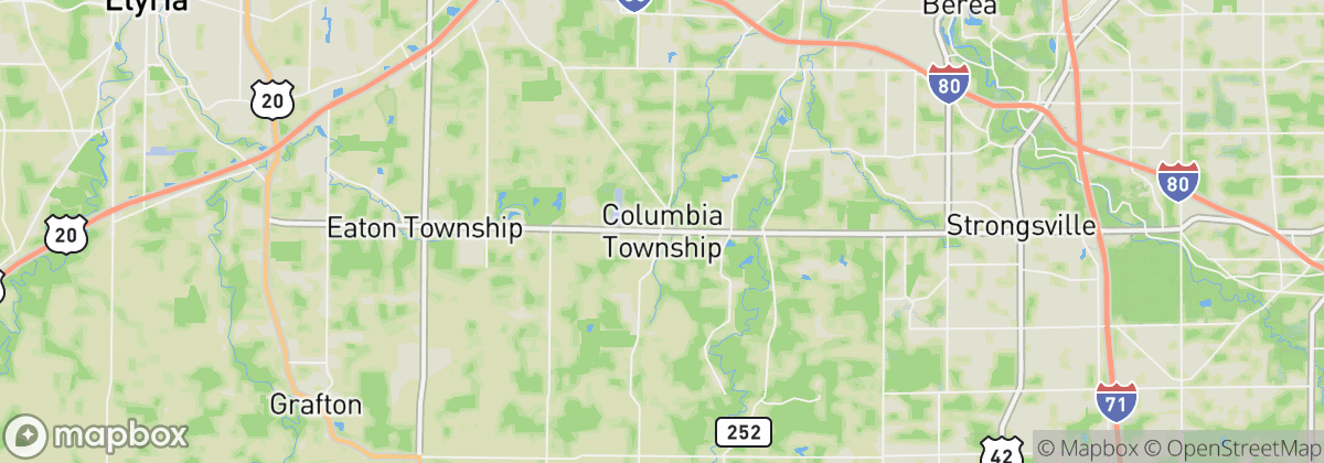 Map: Columbia Station, OH