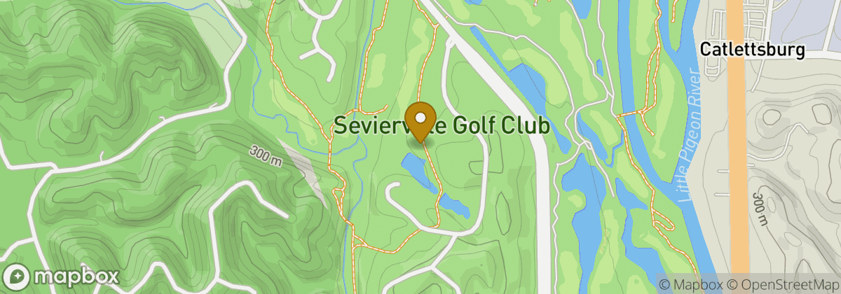 Map location: Sevierville Golf Club