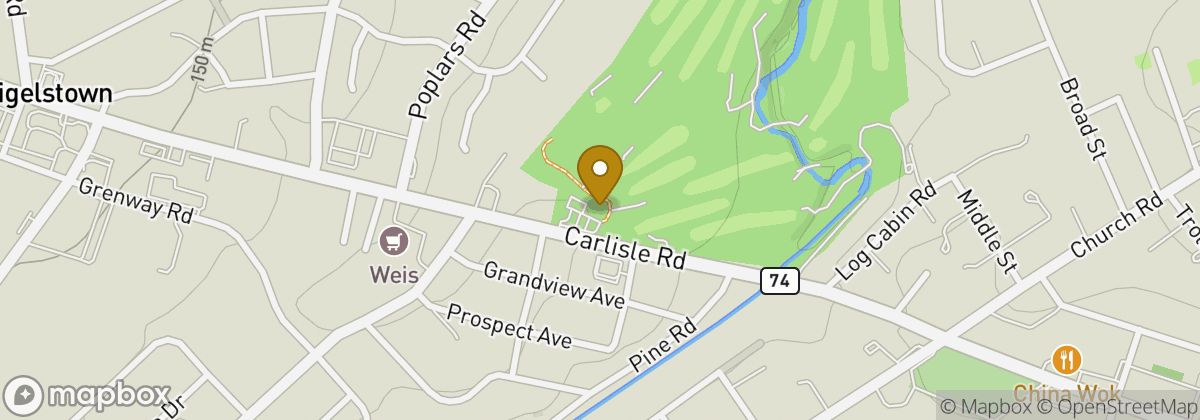 Map location: Grand View Golf Club