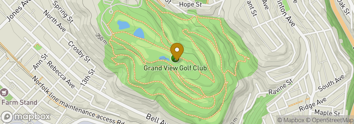 Map location: Grand View Golf Club