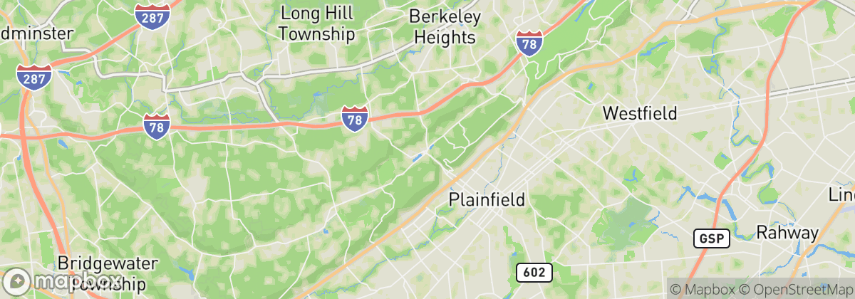 Map: Watchung, NJ