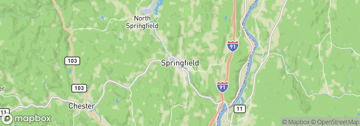 Map: Springfield, VT