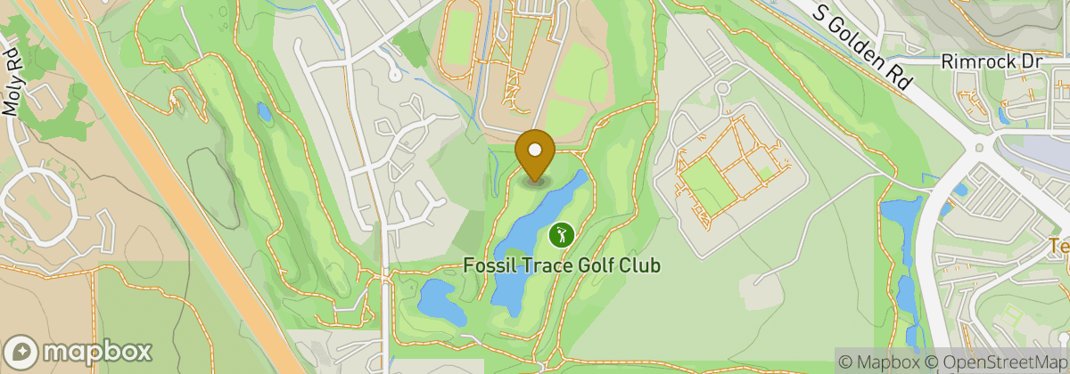 Map location: Fossil Trace Golf Club