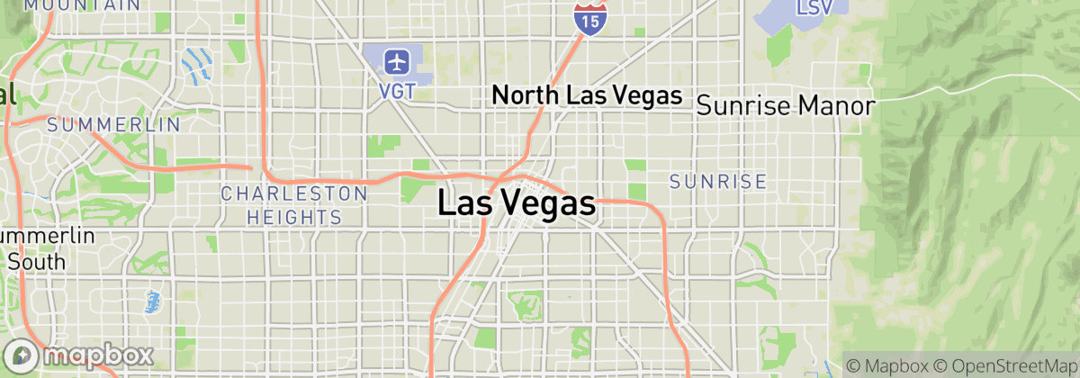 Map: Las Vegas, NV