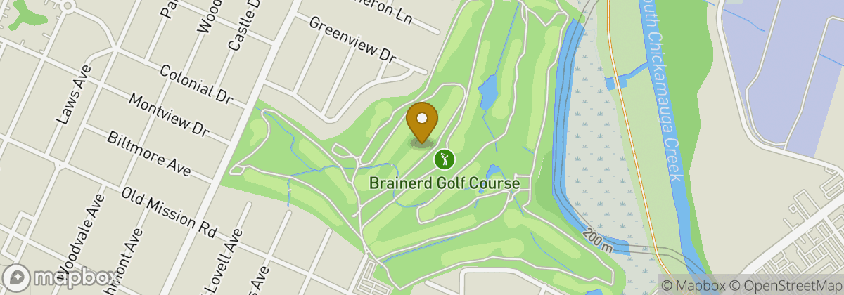 Map location: Brainerd Golf Course